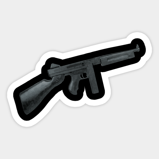 WWII Thompson M1 SMG American Army Submachine Gun Submachine Gun